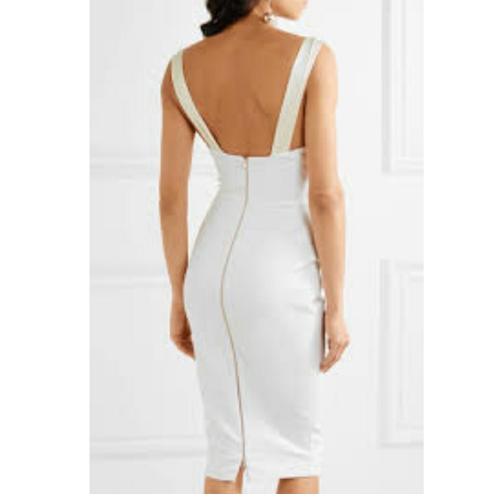 NWT Victoria Beckham Sculpted BodyCon Dress - Picture 4 of 8